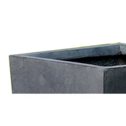 LuxenHome Square Tapered 18.5" H House Planters, Indoor & Outdoor Gray -LuxenHome GUEST 01fe4df0 031c 40ac 8c15 89ca5a389f83