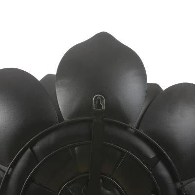 LuxenHome Green, Gold, And White Metal Flower Wall Decor 7 LuxenHome Green, Gold, And White Metal Flower Wall Decor - Image 7