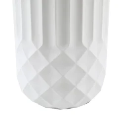 LuxenHome White 19" Tall Round MgO Planter 6 LuxenHome White 19" Tall Round MgO Planter -LuxenHome GUEST 0a940a86 7446 425b 9a7d d71c848ff1c1 1