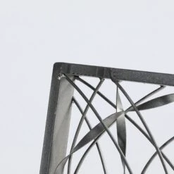 LuxenHome Metal Infinity Rectangular Wall Decor -LuxenHome GUEST 0b538b28 d5dd 46d1 b546 6ebb2d9eadbd