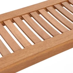 LuxenHome Natural Solid Wood 47.2-Inch Long Rectangle Sloping Seat Outdoor Bench 14 LuxenHome Natural Solid Wood 47.2-Inch Long Rectangle Sloping Seat Outdoor Bench -LuxenHome GUEST 0ca41ff3 6438 4153 bc44 d68f8704a69f