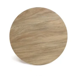 LuxenHome Round Wood Coffee Table With 4 Pillar Legs, 27.5" Modern Farmhouse Oak Finish Low Accent Table With Sturdy Base For Living Room Brown 11 LuxenHome Round Wood Coffee Table With 4 Pillar Legs, 27.5" Modern Farmhouse Oak Finish Low Accent Table With Sturdy Base For Living Room Brown -LuxenHome GUEST 0d32ba39 a54c 415d be34 c1eb5b706f9e