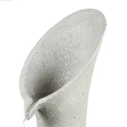 LuxenHome Gray Resin Classical Fluted Columns Outdoor Fountain -LuxenHome GUEST 109f7fb5 0794 4ad8 aa0e 80d35766d134