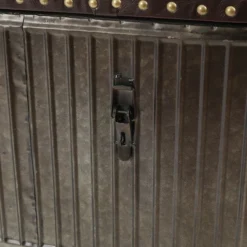 LuxenHome 47.5in. W Metal And Faux Leather Bench. 15 LuxenHome 47.5in. W Metal And Faux Leather Bench. -LuxenHome GUEST 14a85833 ea0c 49d8 848b 3b614c9a74df