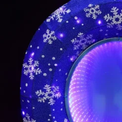 LuxenHome 3-Piece Multi-Color JOY Holiday Decoration With Lights For Indoor And Outdoor Red, Blue, Green -LuxenHome GUEST 164105db d6d5 4f12 af52 befac4bd80f8