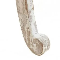 LuxenHome Vintage Off White Wood Console And Entry Table -LuxenHome GUEST 1d677918 d954 4ab8 9d3f 0dcb011cde92