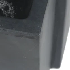 LuxenHome 32" H Resin Modern Waterfall Outdoor Fountain With Planter, Outdoor Water Fountain Indoor And Outdoor Use Gray -LuxenHome GUEST 208c1f56 7a34 4514 aa6b c65459de0ffc