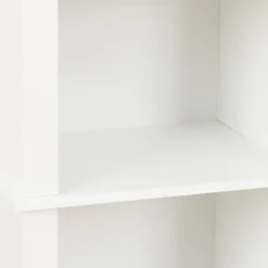 LuxenHome White MDF Wood 67-Inch Tall Tower Bathroom Linen Cabinet -LuxenHome GUEST 24bed520 1fe4 406f a747 885690fa8d18