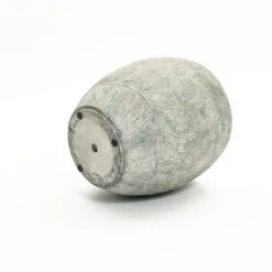 LuxenHome Round Cement Planter – Rustic Gray Pot With Drainage Hole & Plug For Indoor/Outdoor Plants -LuxenHome GUEST 24ec7320 a307 4527 9929 8edb077ff327