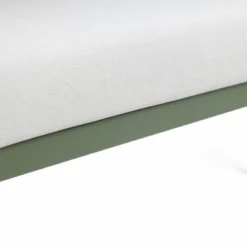 LuxenHome Outdoor Aluminum With Wood-Style Plastic Loveseat Sofa With Cushions And Coffee Table Set -LuxenHome GUEST 28f70cd2 bf96 4836 bf35 3901e07ddeec