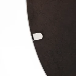 LuxenHome Silver Metal Frame Round Accent Vanity Wall Mirror 17 LuxenHome Silver Metal Frame Round Accent Vanity Wall Mirror -LuxenHome GUEST 2c30ba4b c054 40b5 bb61 ca322086e2e4