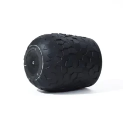 LuxenHome Round Black Geometric Planter – Indoor/Outdoor MgO Pot With Drainage Plug -LuxenHome GUEST 2e9109b5 87b3 4912 8ab5 53323d75ce80