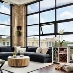 LuxenHome Distressed White And Gray Wood 1-Door Storage Wine Cabinet 19 LuxenHome Distressed White And Gray Wood 1-Door Storage Wine Cabinet -LuxenHome GUEST 36de6cf7 bbf7 4dbe 9611 c5388c17172b