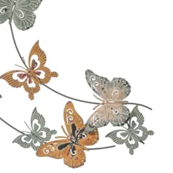 LuxenHome Metal Butterflies Moon Wall Decor, Indoor And Outdoor Decoration Black 10 LuxenHome Metal Butterflies Moon Wall Decor, Indoor And Outdoor Decoration Black -LuxenHome GUEST 3950b54b 6305 4a74 a812 c18b9518803d