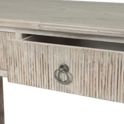 LuxenHome Whitewashed Wood 3-Drawer 1-Shelf Console And Entry Table 19 LuxenHome Whitewashed Wood 3-Drawer 1-Shelf Console And Entry Table -LuxenHome GUEST 4516e22d 8728 49dd bd1d 1068754b88a8