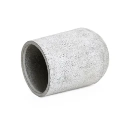 LuxenHome Tapered Concrete-Look Planter – Decorative MgO Pot For Garden Or Home -LuxenHome GUEST 601fcdab 4d54 4296 90c6 f177d32aef5d