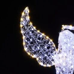 LuxenHome 5Ft Angel Playing Trumpet Outdoor Holiday Decoration With Lights White 17 LuxenHome 5Ft Angel Playing Trumpet Outdoor Holiday Decoration With Lights White -LuxenHome GUEST 61a53e79 9f48 47c2 8631 1bee8c61ac16