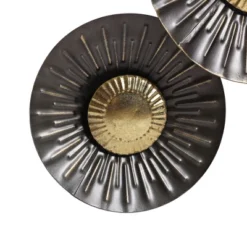 LuxenHome 41.3" W Brown And Gold Metal Abstract Flower Wall Decor 19 LuxenHome 41.3" W Brown And Gold Metal Abstract Flower Wall Decor -LuxenHome GUEST 6b790aab 0d77 4b43 9bfc 0fd5a72e33c3