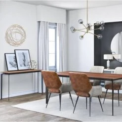 LuxenHome Gold Metal Abstract Swirl Round Wall Decor -LuxenHome GUEST 703dfbc7 db6f 47ee 9131 2e44cb5fcf29