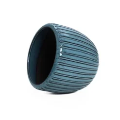 LuxenHome 11" Dia Ceramic Pot For Indoor Plants Large Outdoor Plant Pot Modern Decorative Glazed Flower Pot Round Planter Pot 15 LuxenHome 11" Dia Ceramic Pot For Indoor Plants Large Outdoor Plant Pot Modern Decorative Glazed Flower Pot Round Planter Pot -LuxenHome GUEST 89dd6eae 3847 4a97 9bb2 d19f71c9ff65