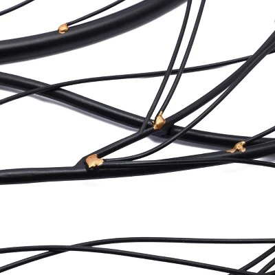 LuxenHome Black Metal Branch Wall Art Home Decor 9 LuxenHome Black Metal Branch Wall Art Home Decor - Image 9