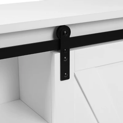 LuxenHome Farmhouse White MDF Bathroom Wall Cabinet 9 LuxenHome Farmhouse White MDF Bathroom Wall Cabinet - Image 9