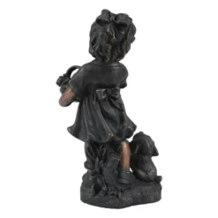 LuxenHome 23.31" Bronze MgO Girl Holding Basket Of Kittens With Puppy Garden Statue 14 LuxenHome 23.31" Bronze MgO Girl Holding Basket Of Kittens With Puppy Garden Statue -LuxenHome GUEST 9477a51a d1d0 43a3 af26 472df6740ac0