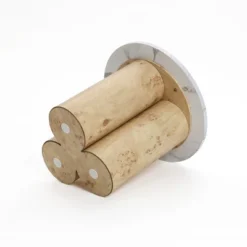 LuxenHome Burl Wood Finish 19.7"x 17.7" Round End And Side Table With Faux Marble Top Brown Accent Table With Pillar Leg For Living Room 8 LuxenHome Burl Wood Finish 19.7"x 17.7" Round End And Side Table With Faux Marble Top Brown Accent Table With Pillar Leg For Living Room -LuxenHome GUEST 99d8ddeb bdb0 491f ba4a 97ae9c858d61