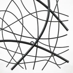 LuxenHome Large Black Abstract Square Metal Wall Decor 10 LuxenHome Large Black Abstract Square Metal Wall Decor -LuxenHome GUEST a20cb703 b2ea 4b6e 94f8 2a67bb0ec112