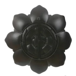 LuxenHome Green, Gold, And White Metal Flower Wall Decor 17 LuxenHome Green, Gold, And White Metal Flower Wall Decor -LuxenHome GUEST b08b8be2 f93b 4b33 b0dd 3de8b0254628