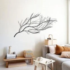LuxenHome Black Metal Branch Wall Art Home Decor 15 LuxenHome Black Metal Branch Wall Art Home Decor -LuxenHome GUEST b77b5332 b0ba 4d39 850f 0b3e077d012d