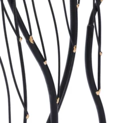 LuxenHome Black Abstract Trees Rectangular Metal Wall Decor 14 LuxenHome Black Abstract Trees Rectangular Metal Wall Decor -LuxenHome GUEST bfc43689 e31a 447f a41b 94cfefef6090