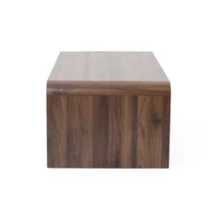 LuxenHome 47'' Coffee Table With Storage, Walnut Finish Wood 2-Drawer Open Storage Center Table With Rounded Corners For Living Room Brown 17 LuxenHome 47'' Coffee Table With Storage, Walnut Finish Wood 2-Drawer Open Storage Center Table With Rounded Corners For Living Room Brown -LuxenHome GUEST c4d66cf5 22e7 4ecd 8d20 412505e81693