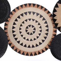 LuxenHome Southwestern Multi-Color Metal Accent Wall Art Decor -LuxenHome GUEST c81475bb 9e01 4af6 b3fb 65120230c308