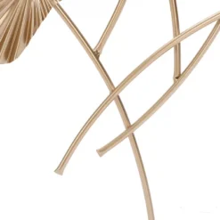 LuxenHome Gold Palm Leaf Metal Ornamental Wall Decor Wall Art 23 LuxenHome Gold Palm Leaf Metal Ornamental Wall Decor Wall Art -LuxenHome GUEST c85a42e6 bc3a 4d00 aaea a7d52f662035