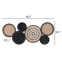 LuxenHome Southwestern Multi-Color Metal Accent Wall Art Decor -LuxenHome GUEST d0b02f2f ca37 4714 a53f 313fd4a6db95