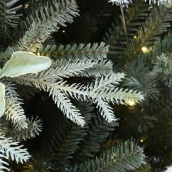 LuxenHome 7Ft Pre-Lit Green Artificial Fir Christmas Tree With Mistletoe Decorations And Metal Stand 19 LuxenHome 7Ft Pre-Lit Green Artificial Fir Christmas Tree With Mistletoe Decorations And Metal Stand -LuxenHome GUEST d20006a4 4177 4f16 85f4 2ee979458bf3