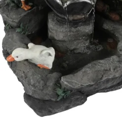 LuxenHome Resin Farmhouse Duck Family Outdoor Patio Fountain Water Fountain 15 LuxenHome Resin Farmhouse Duck Family Outdoor Patio Fountain Water Fountain -LuxenHome GUEST d49131b8 2cca 4d18 b316 56420e1a4f77