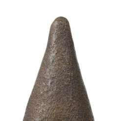 LuxenHome 28.75" Brown MgO Elf Gnome Garden Statue -LuxenHome GUEST df1cd56c 7c31 48d7 8b82 ad3e6a2fdbde