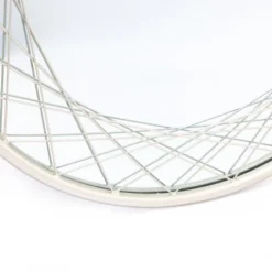 LuxenHome Silver Metal Frame Round Accent Vanity Wall Mirror 14 LuxenHome Silver Metal Frame Round Accent Vanity Wall Mirror -LuxenHome GUEST df93b30d 09af 4f65 bcb3 b90581e5d9bc