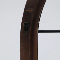 LuxenHome Rustic Wood And Black Metal Arched Window Wall Decor -LuxenHome GUEST dfd2d60a 059a 4144 acfb 107cbc914779