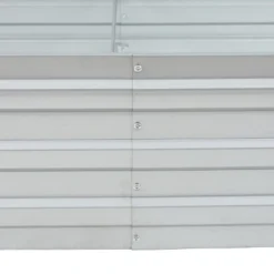 LuxenHome 6ft Rectangular Galvanized Metal Raised Garden Bed Silver 15 LuxenHome 6ft Rectangular Galvanized Metal Raised Garden Bed Silver -LuxenHome GUEST ef9e8de0 f72f 4e8b 8b50 89f16fb99bc2