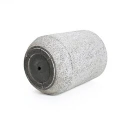 LuxenHome Tapered Concrete-Look Planter – Decorative MgO Pot For Garden Or Home -LuxenHome GUEST f0754f02 9e8a 4aae 8afe d36132662725