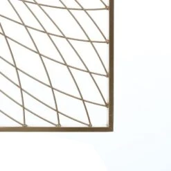 LuxenHome Gold Metal Spiral Flower Square Frame Wall Decor -LuxenHome GUEST f148b94a 6a6d 4434 aa96 db0ed77469aa