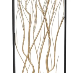 LuxenHome Gold Metal Branch Wall Decor, Set Of 2 -LuxenHome GUEST f820ecf2 8b50 4af6 814d 2a4daba06041