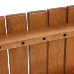 LuxenHome Natural Solid Wood 6-Person 59-Inch Long Rectangle Outdoor Dining Table Brown 14 LuxenHome Natural Solid Wood 6-Person 59-Inch Long Rectangle Outdoor Dining Table Brown -LuxenHome GUEST fe2330b5 123a 4ed7 a7e1 81ed38c97ebc